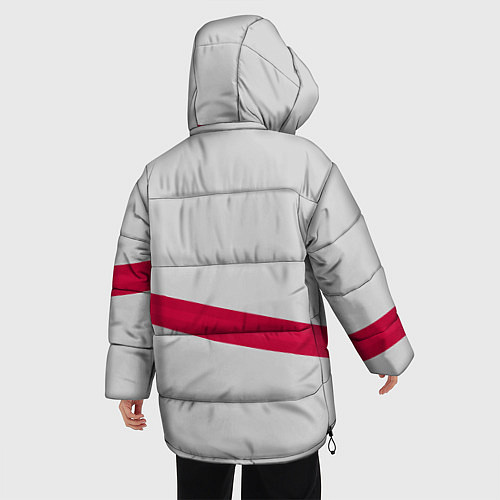Женская зимняя куртка Сережкин подарочек / 3D-Красный – фото 4