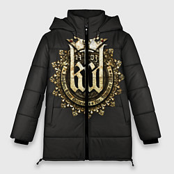 Куртка зимняя женская Kingdom Come: Deliverance Logo, цвет: 3D-черный
