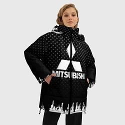 Куртка зимняя женская Mitsubishi: Black Side, цвет: 3D-черный — фото 2