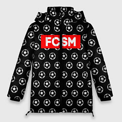 Куртка зимняя женская FCSM Supreme, цвет: 3D-красный