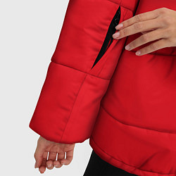Куртка зимняя женская Турция, цвет: 3D-красный — фото 2