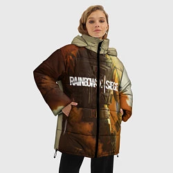 Куртка зимняя женская Rainbow Six Siege: Outbreak, цвет: 3D-черный — фото 2