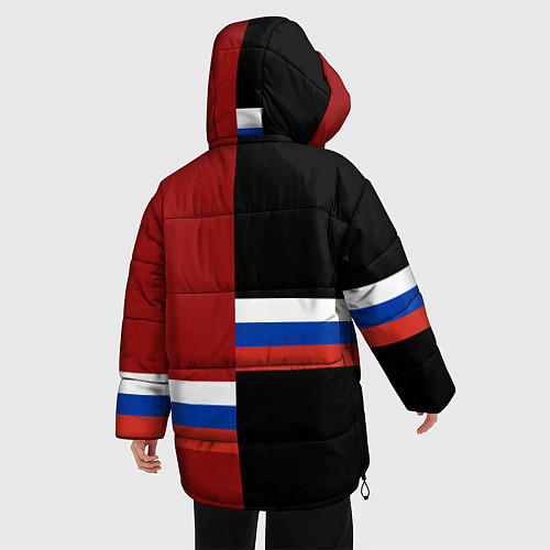 Женская зимняя куртка Tyumen, Russia / 3D-Красный – фото 4
