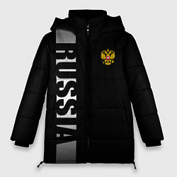 Куртка зимняя женская Russia: Black Line, цвет: 3D-красный