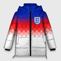 Куртка зимняя женская Сборная Англии: Тренировочная ЧМ-2018, цвет: 3D-светло-серый