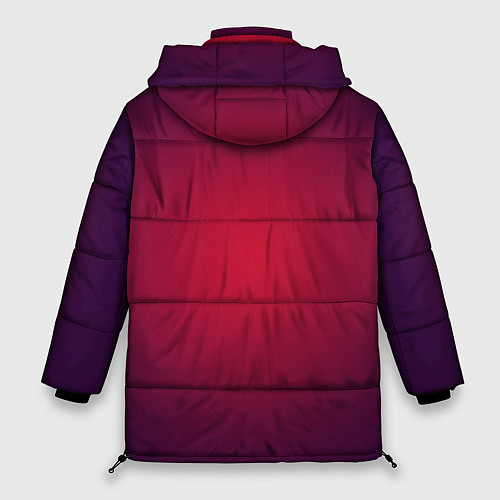 Женская зимняя куртка Кот Бегемот / 3D-Светло-серый – фото 2