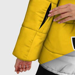 Куртка зимняя женская FC Juventus, цвет: 3D-красный — фото 2