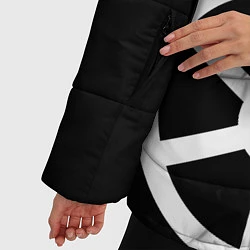 Куртка зимняя женская FC Arsenal: Exclusive, цвет: 3D-черный — фото 2