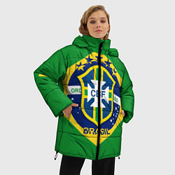 Куртка зимняя женская CBF Brazil, цвет: 3D-светло-серый — фото 2