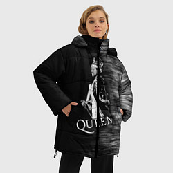 Куртка зимняя женская Black Queen, цвет: 3D-черный — фото 2
