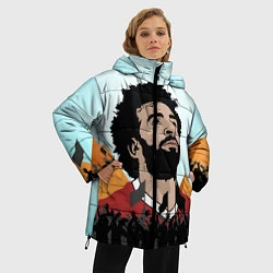 Куртка зимняя женская Salah: Egypt King, цвет: 3D-черный — фото 2