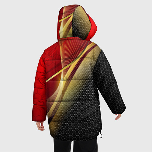 Женская зимняя куртка RUSSIA SPORT: Gold Collection / 3D-Красный – фото 4