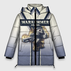Куртка зимняя женская Warhammer 40000: Tau Empire, цвет: 3D-светло-серый