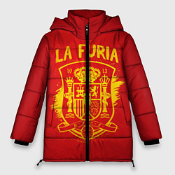 Куртка зимняя женская La Furia, цвет: 3D-красный