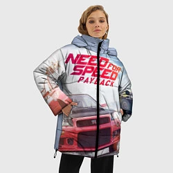 Куртка зимняя женская Need for Speed: Payback, цвет: 3D-черный — фото 2