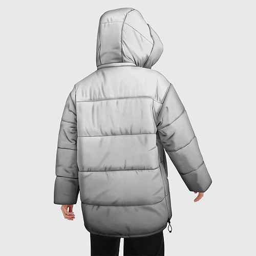 Женская зимняя куртка Унесенные призраками / 3D-Красный – фото 4