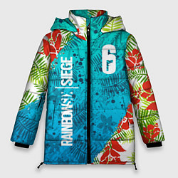 Куртка зимняя женская Rainbow Six: Sunsplash Pack, цвет: 3D-светло-серый