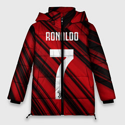 Куртка зимняя женская Ronaldo 7: Red Sport, цвет: 3D-черный