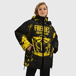 Куртка зимняя женская Fireflies: Look for the Light, цвет: 3D-красный — фото 2