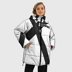 Куртка зимняя женская Fortnite: Гренадёр, цвет: 3D-черный — фото 2