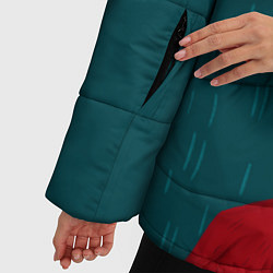 Куртка зимняя женская Boulevard Depo, цвет: 3D-красный — фото 2