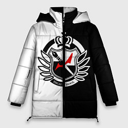 Куртка зимняя женская MONOKUMA SCHOOL, цвет: 3D-черный