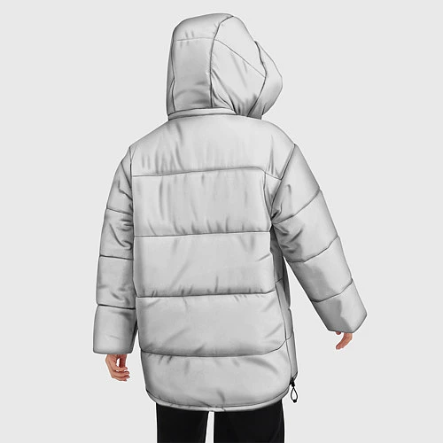 Женская зимняя куртка True Detective: Horny Girl / 3D-Светло-серый – фото 4