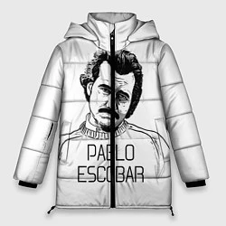 Куртка зимняя женская Pablo Escobar, цвет: 3D-красный