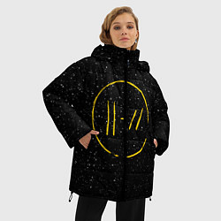 Куртка зимняя женская TOP: Black Space, цвет: 3D-черный — фото 2