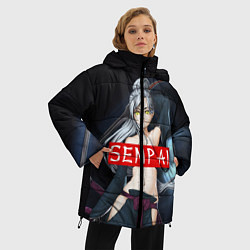 Куртка зимняя женская Senpai Goddess, цвет: 3D-красный — фото 2