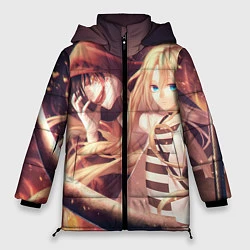 Куртка зимняя женская Satsuriku no Tenshi, цвет: 3D-черный