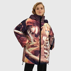 Куртка зимняя женская Satsuriku no Tenshi, цвет: 3D-черный — фото 2