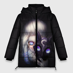 Куртка зимняя женская Некромантия, цвет: 3D-светло-серый