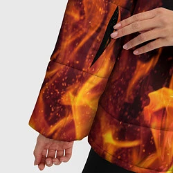 Куртка зимняя женская TES: Flame Wolf, цвет: 3D-черный — фото 2