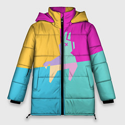 Куртка зимняя женская Fortnite Llama, цвет: 3D-светло-серый
