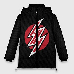 Куртка зимняя женская Hentai: Black Heaven, цвет: 3D-красный