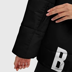 Куртка зимняя женская BTS Captain, цвет: 3D-черный — фото 2