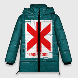 Куртка зимняя женская Cyberpunk: Trauma Team, цвет: 3D-светло-серый