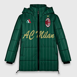 Куртка зимняя женская AC Milan: Green Form, цвет: 3D-черный