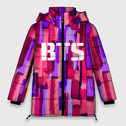 Куртка зимняя женская BTS: Pink Colour, цвет: 3D-черный