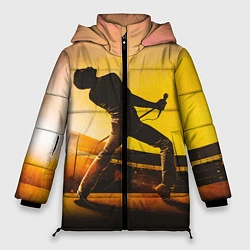 Куртка зимняя женская Bohemian Rhapsody, цвет: 3D-светло-серый