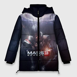 Куртка зимняя женская Mass Effect 3, цвет: 3D-красный