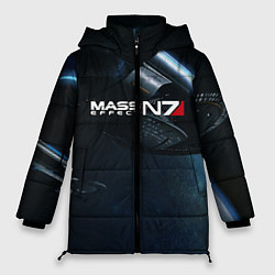 Куртка зимняя женская Mass Effect N7, цвет: 3D-светло-серый