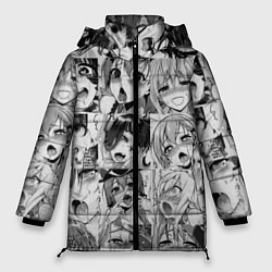 Куртка зимняя женская Ahegao Babes, цвет: 3D-черный