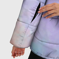 Куртка зимняя женская Цветочный шар, цвет: 3D-черный — фото 2