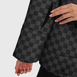 Куртка зимняя женская ФРЕНДЗОНА: Кармашек, цвет: 3D-черный — фото 2