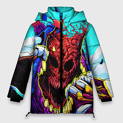 Куртка зимняя женская CS:GO Hyper Beast, цвет: 3D-красный