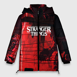 Куртка зимняя женская Stranger Things: Red Dream, цвет: 3D-черный