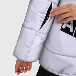Куртка зимняя женская Ahegao Waifu, цвет: 3D-светло-серый — фото 2