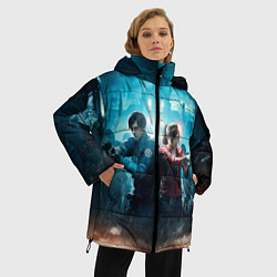 Куртка зимняя женская Resident Evil 2, цвет: 3D-черный — фото 2